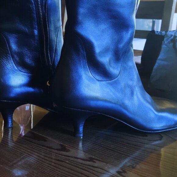 MARSÈLL Ankle boots in Black Leather, Made in Milan, Italy - Picture 5 of 8